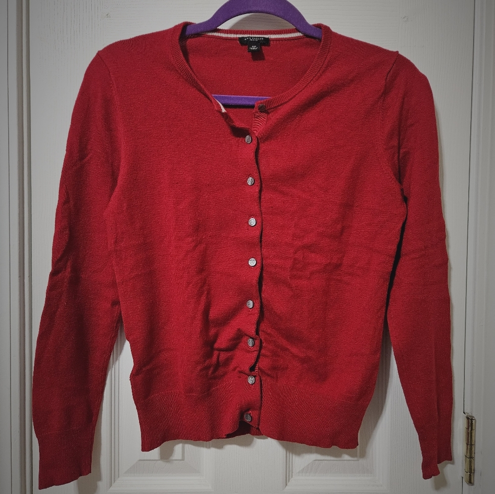 Ann Taylor ReD cardigan